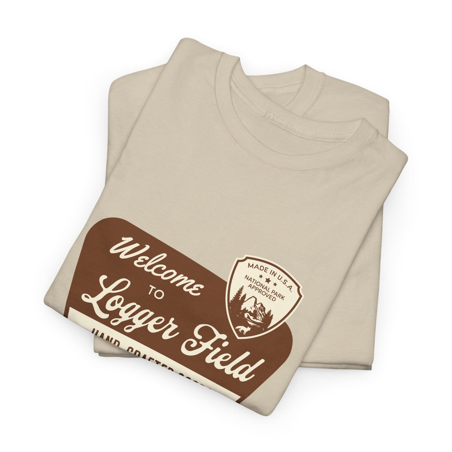 Short Sleeve-Logger Field Vintage Tee