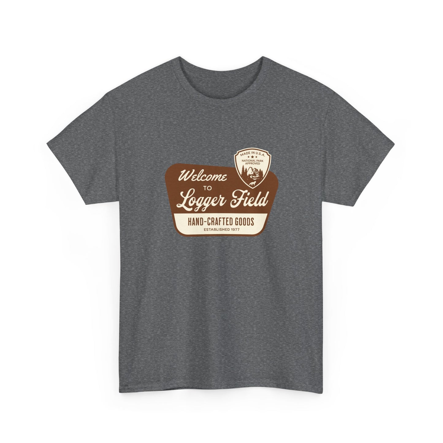 Short Sleeve-Logger Field Vintage Tee