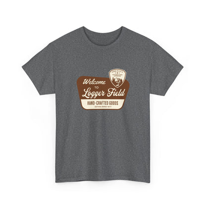 Short Sleeve-Logger Field Vintage Tee
