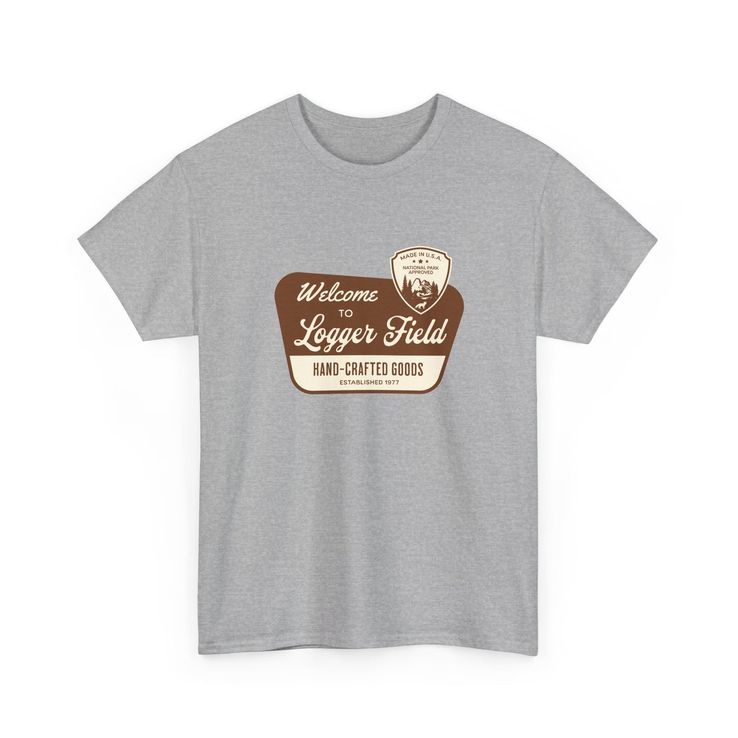 Short Sleeve-Logger Field Vintage Tee