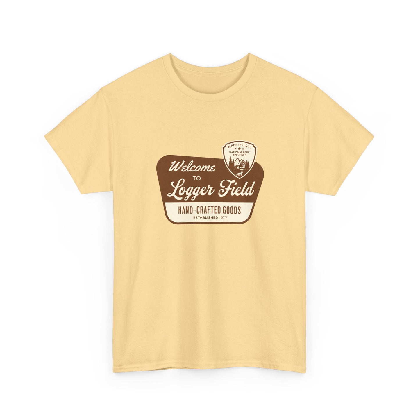 Short Sleeve-Logger Field Vintage Tee