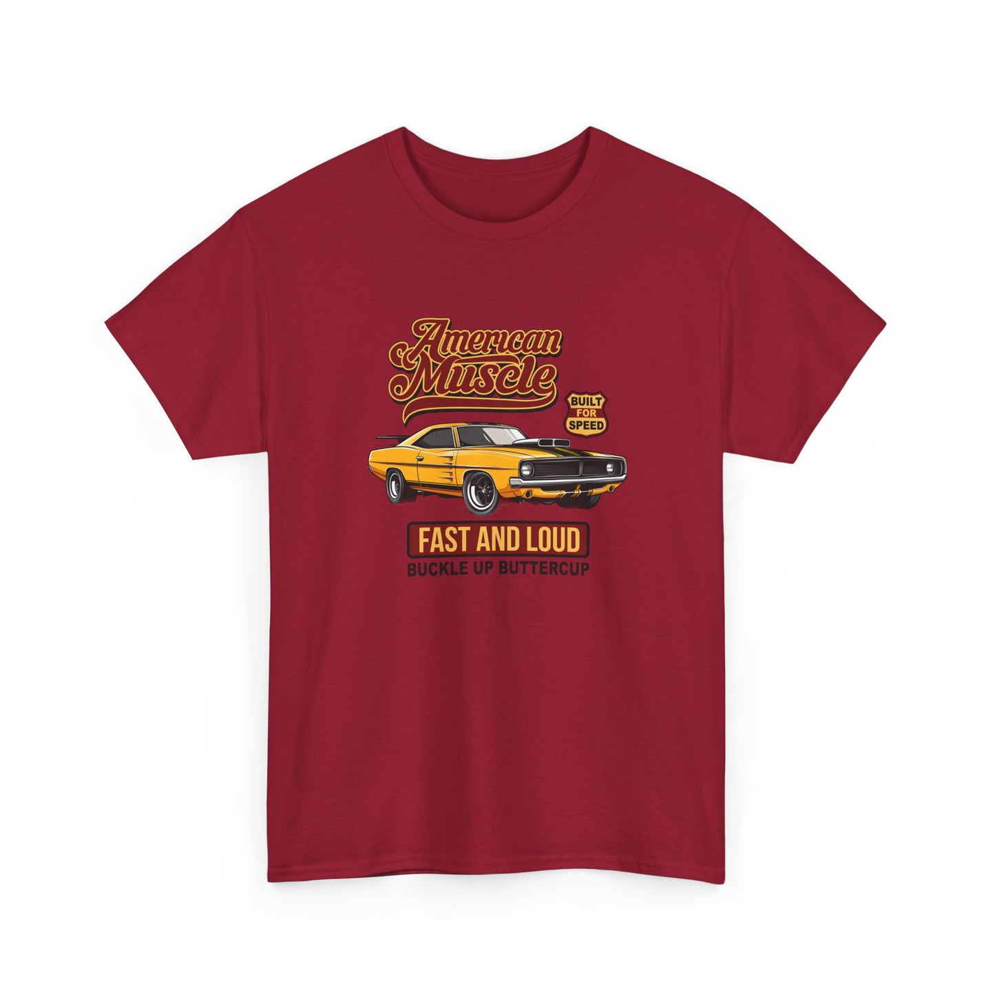 Short Sleeve-American Muscle Car Tee