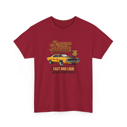 Short Sleeve-American Muscle Car Tee