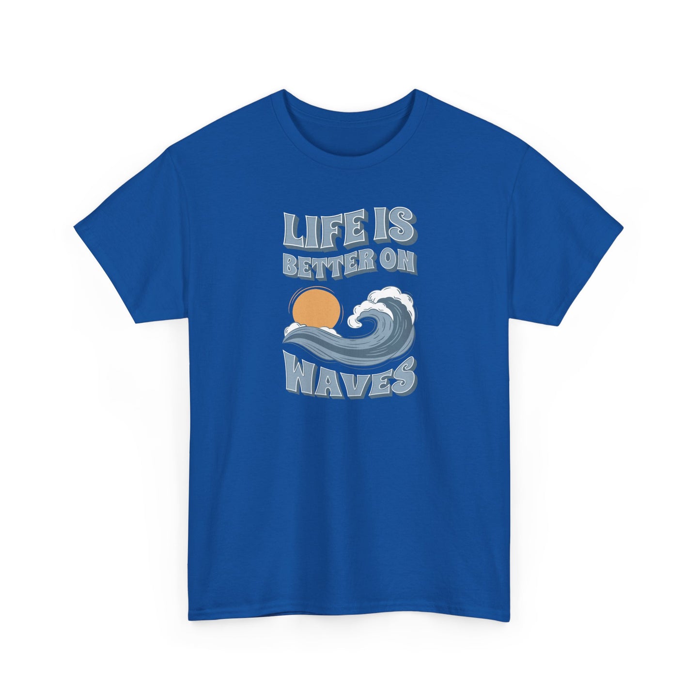 Short Sleeve-Life Is Better On Waves Tee