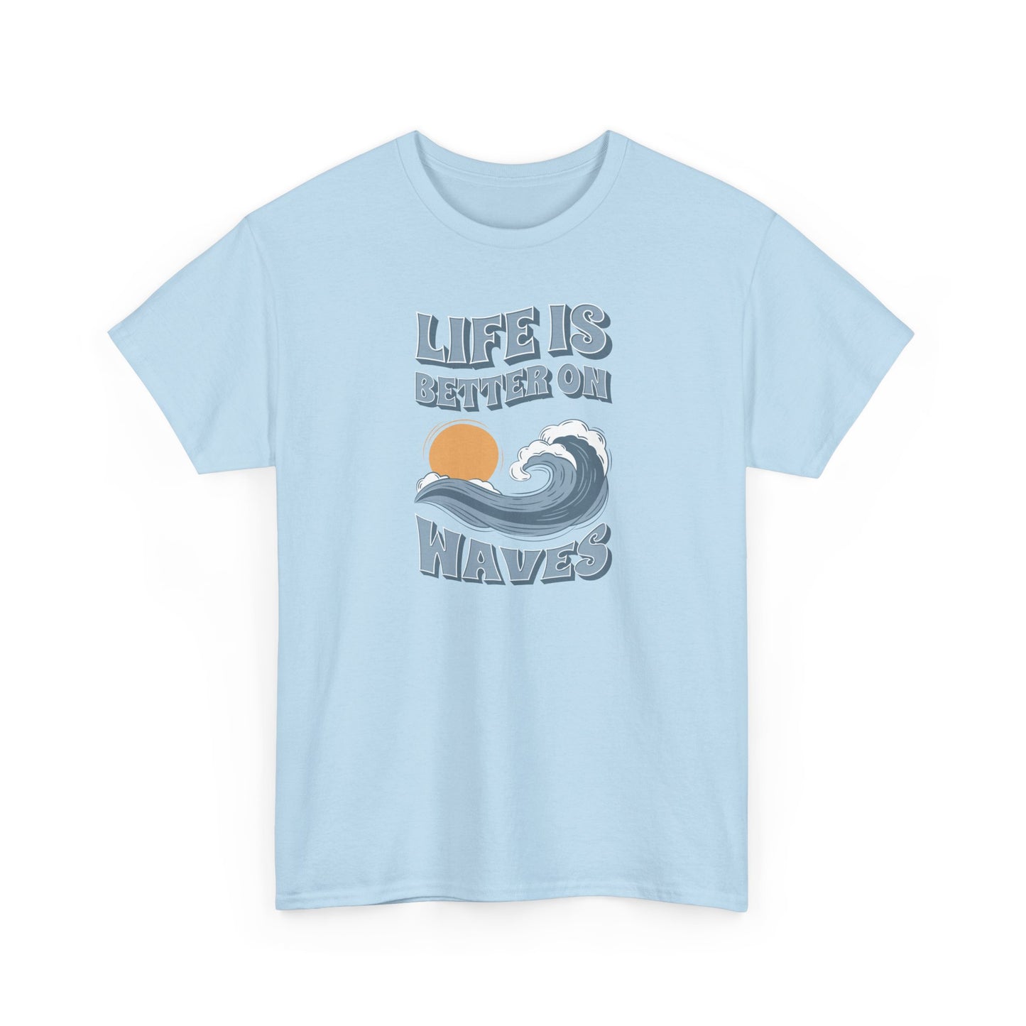 Short Sleeve-Life Is Better On Waves Tee