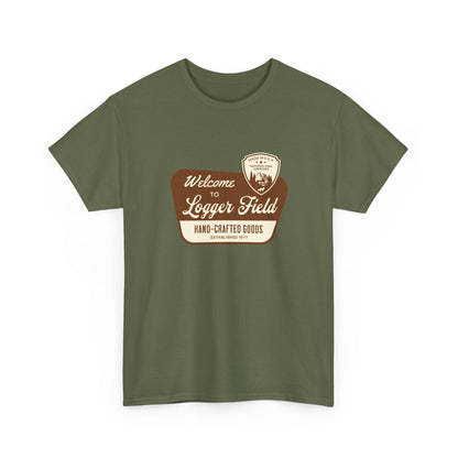 Short Sleeve-Logger Field Vintage Tee