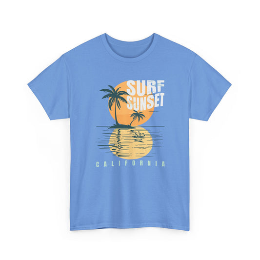 Short Sleeve-Surf California Sunset Tee