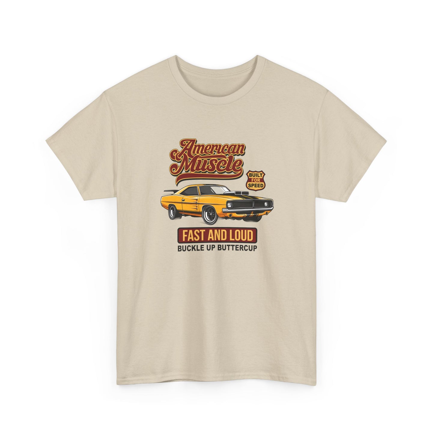 Short Sleeve-American Muscle Car Tee