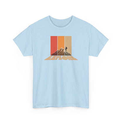 Short Sleeve-Retro Mountain Tee