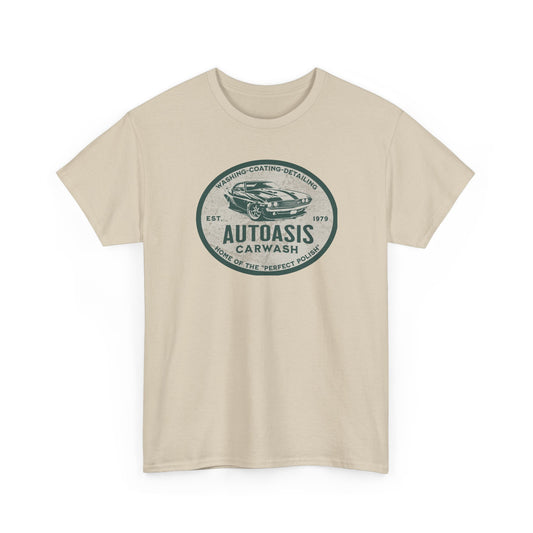 Short Sleeve-Autoasis Carwash Vintage Logo Tee