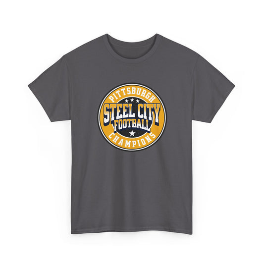 Short Sleeve-Steel City Football Champions Tee