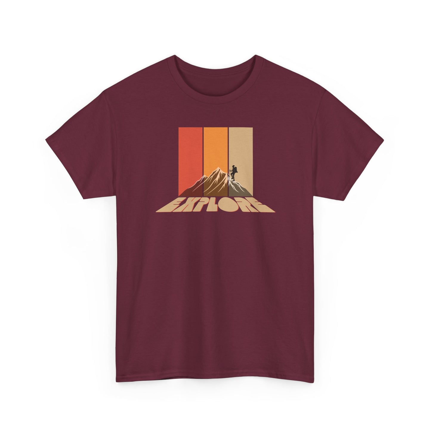 Short Sleeve-Retro Mountain Tee