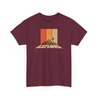 Short Sleeve-Retro Mountain Tee