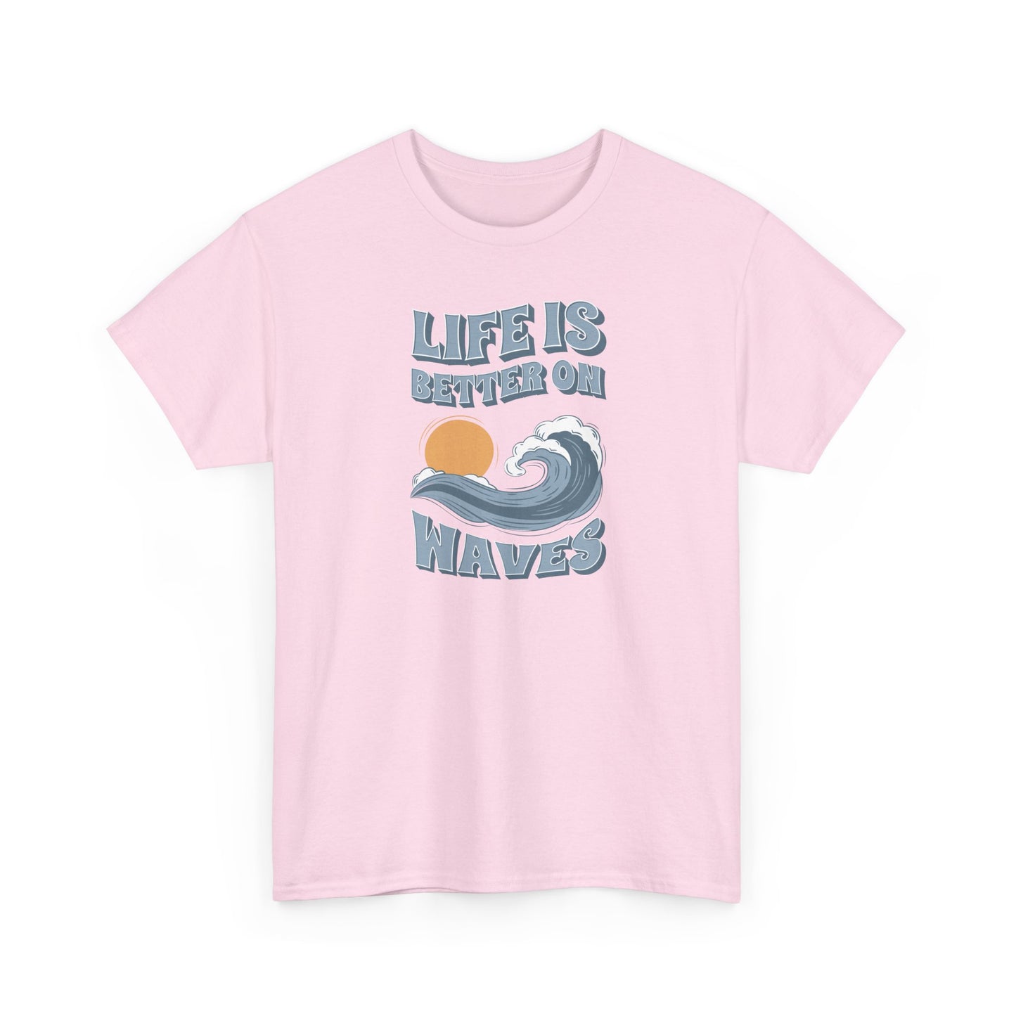 Short Sleeve-Life Is Better On Waves Tee