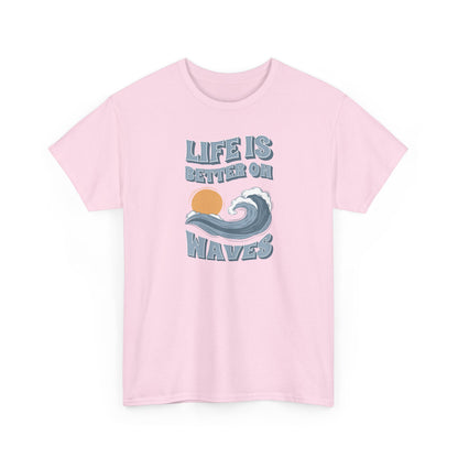 Short Sleeve-Life Is Better On Waves Tee