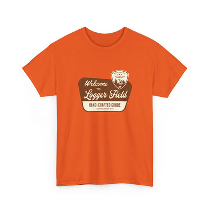 Short Sleeve-Logger Field Vintage Tee