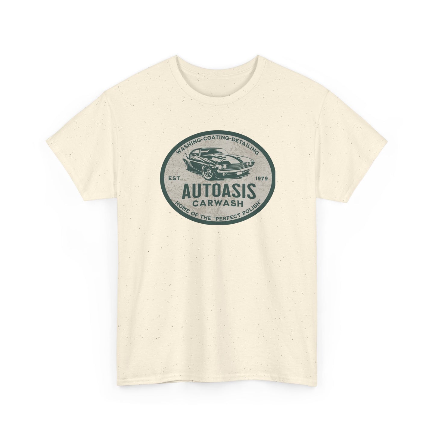 Short Sleeve-Autoasis Carwash Vintage Logo Tee
