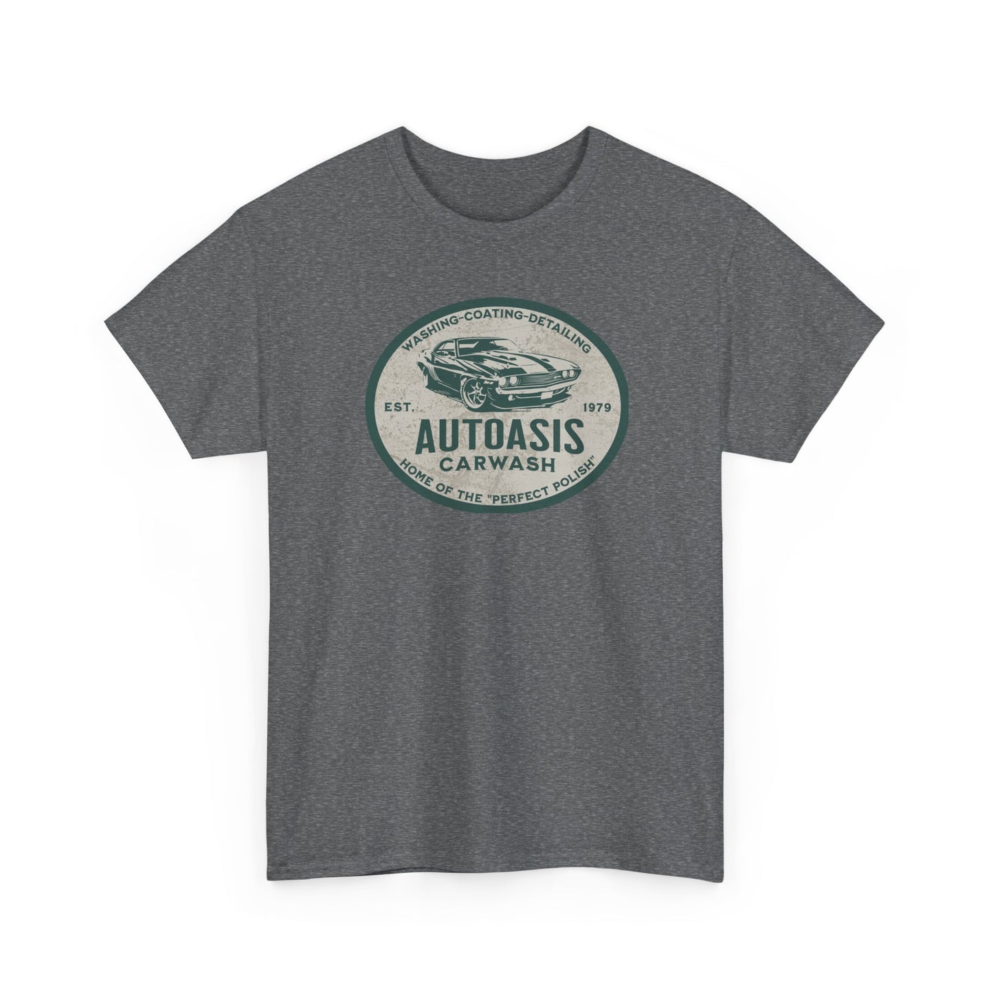 Short Sleeve-Autoasis Carwash Vintage Logo Tee