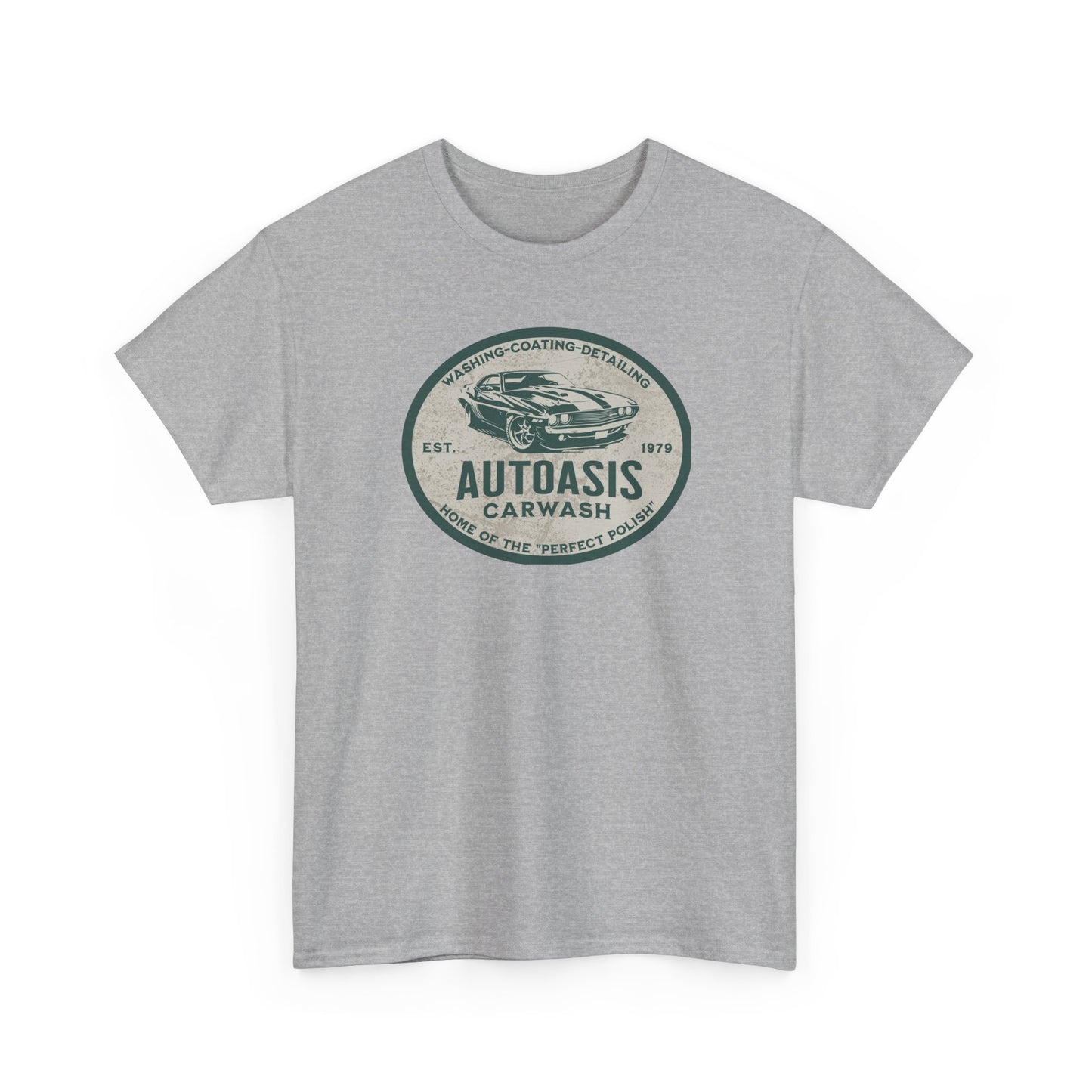 Short Sleeve-Autoasis Carwash Vintage Logo Tee