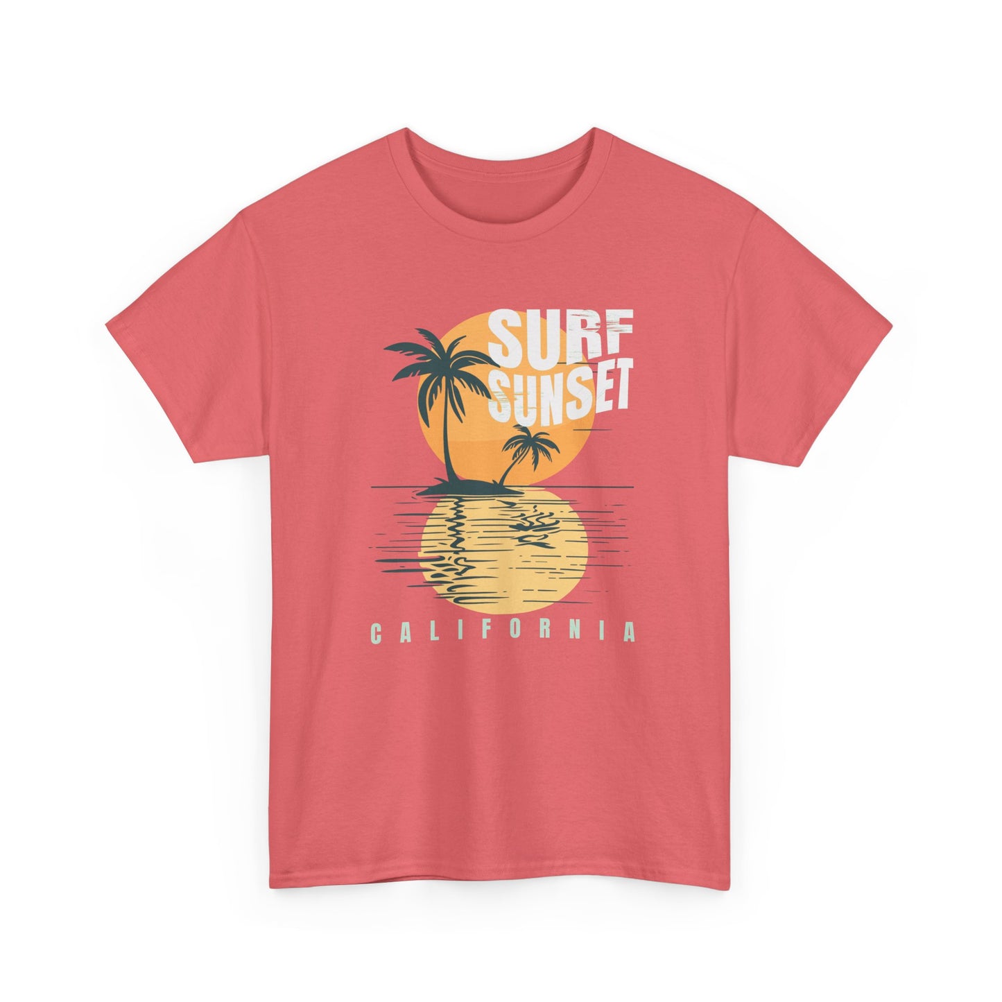 Short Sleeve-Surf California Sunset Tee