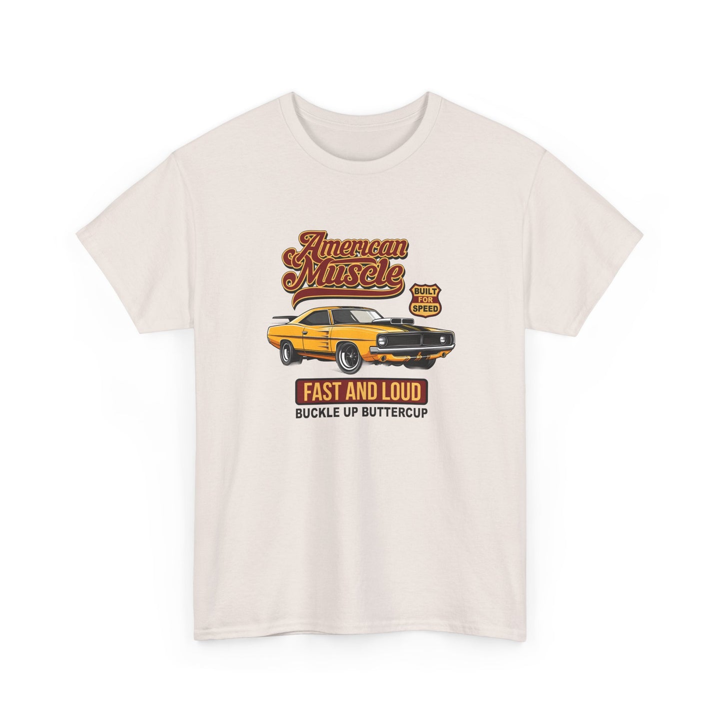 Short Sleeve-American Muscle Car Tee