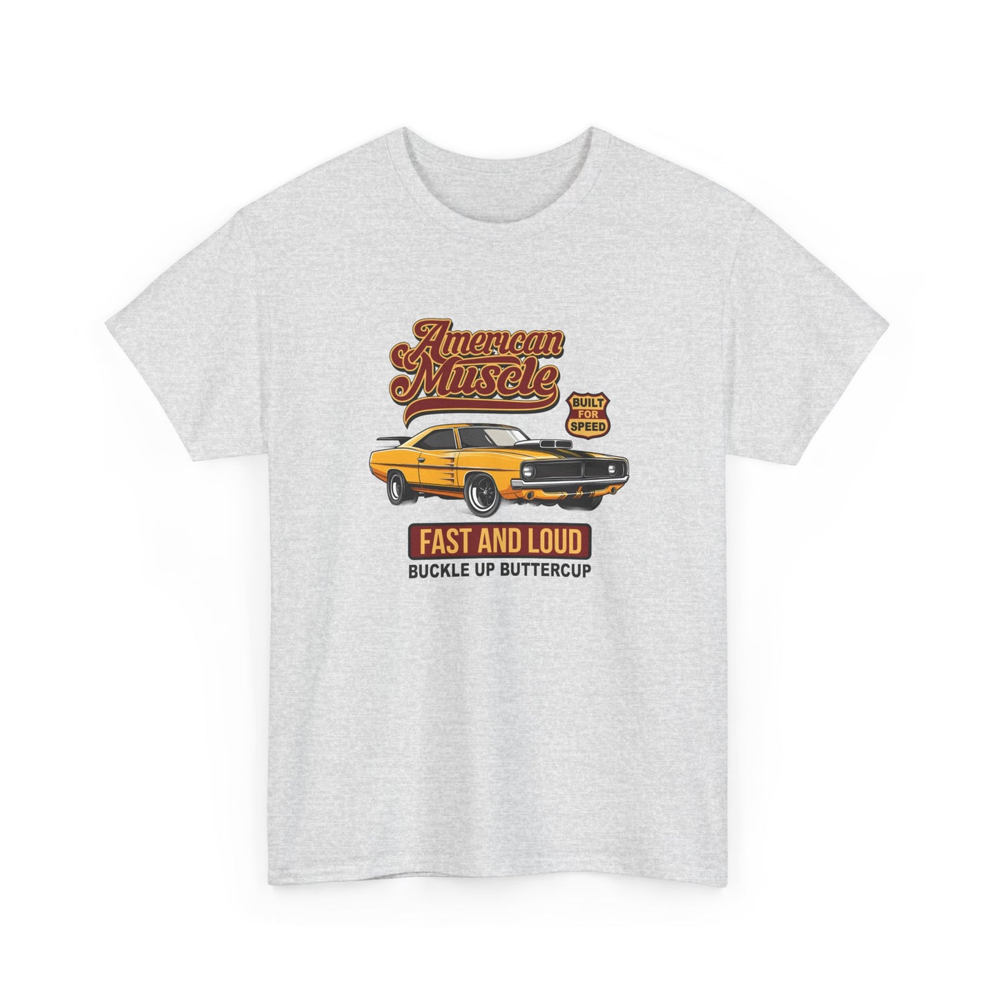 Short Sleeve-American Muscle Car Tee