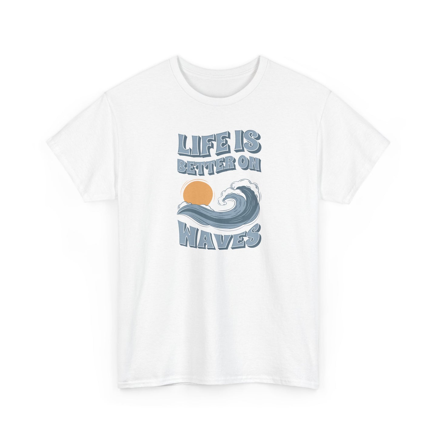 Short Sleeve-Life Is Better On Waves Tee