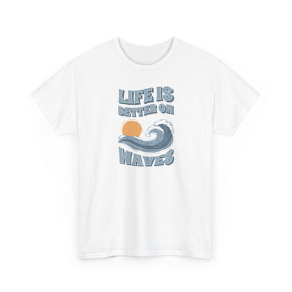 Short Sleeve-Life Is Better On Waves Tee