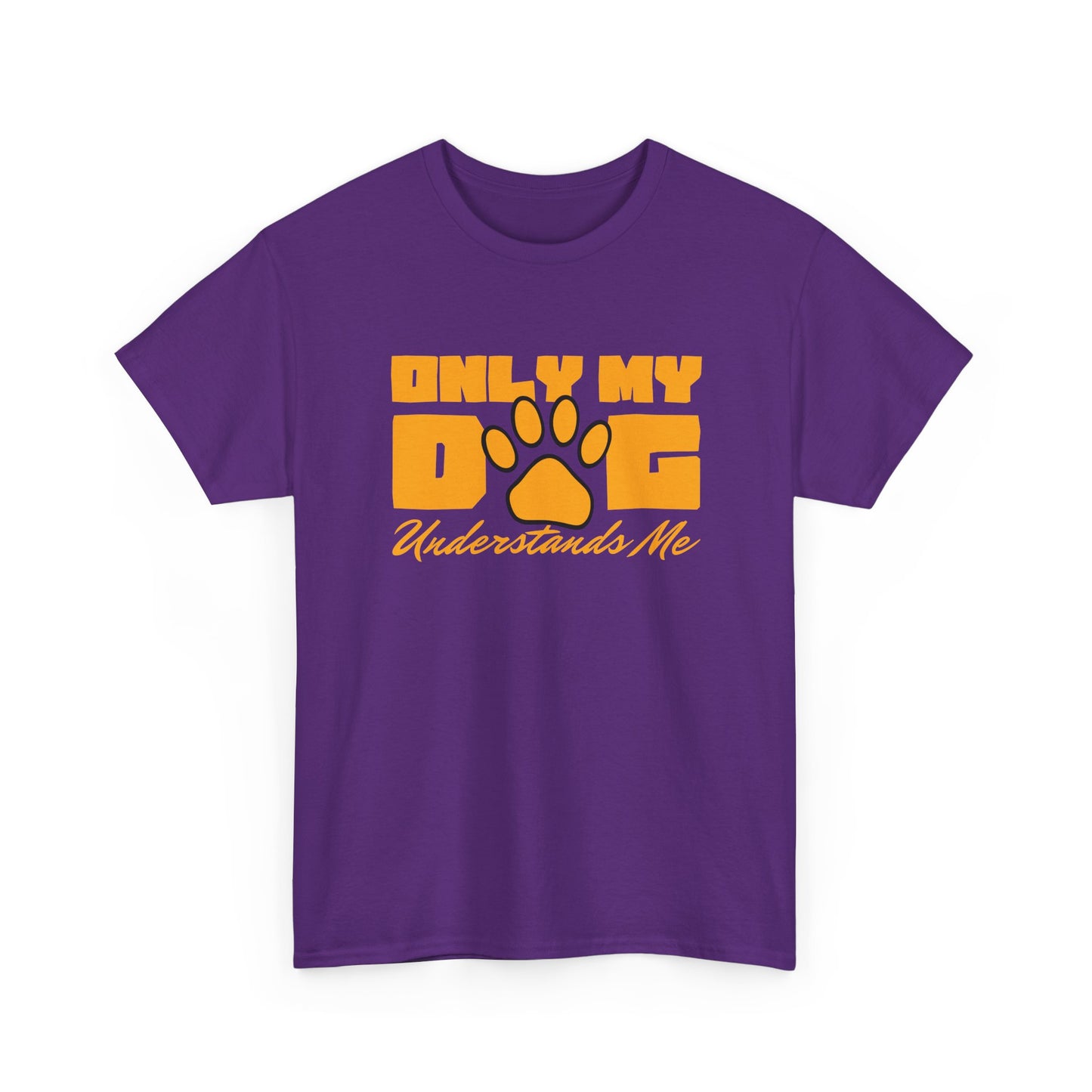 Short Sleeve-Only My Dog Understands Me Tee