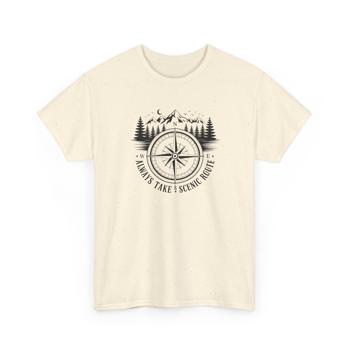 Short Sleeve-Always Take a Scenic Route Outdoor Travel Tee