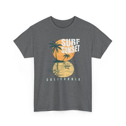 Short Sleeve-Surf California Sunset Tee