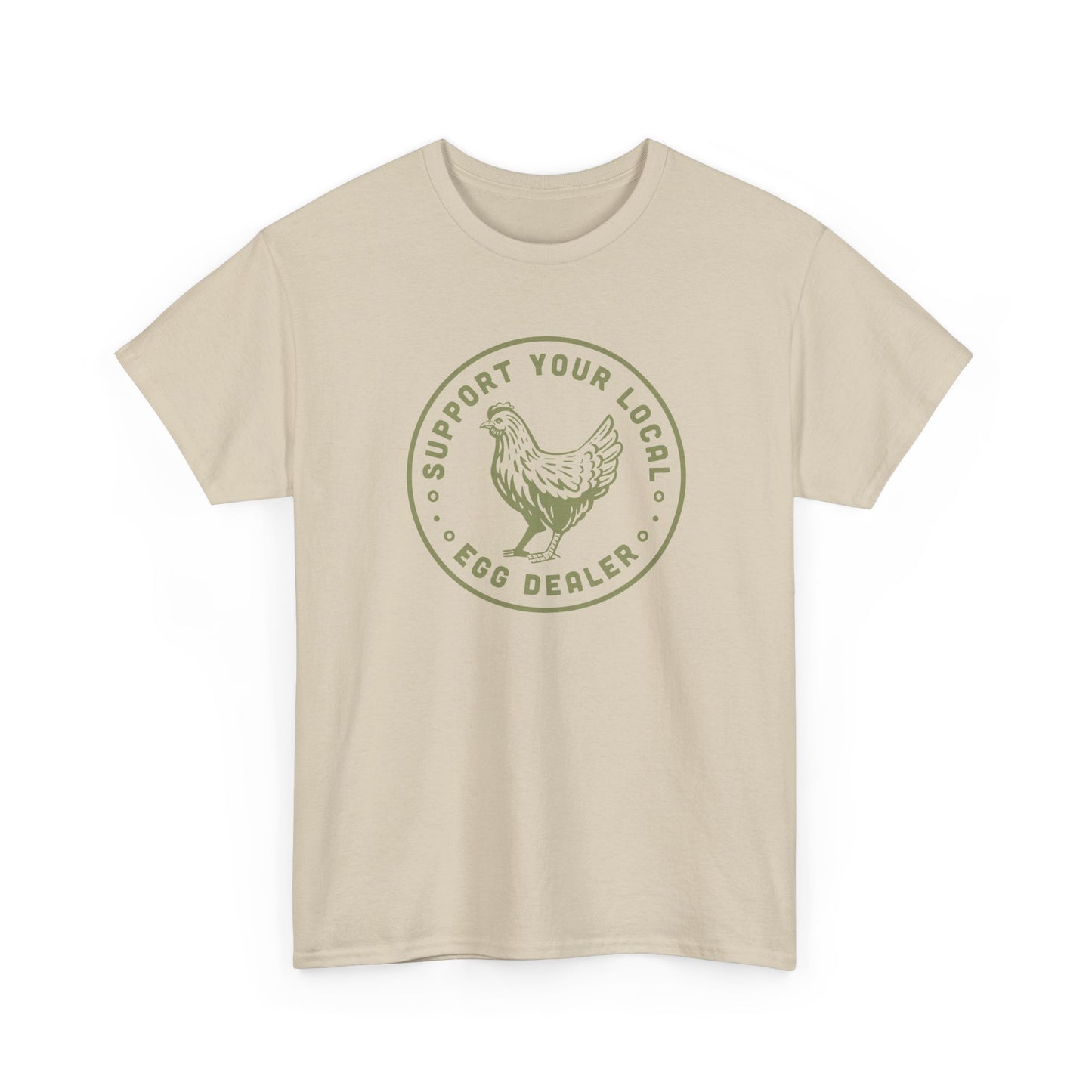 Short Sleeve-Support Your Local Egg Dealer Tee