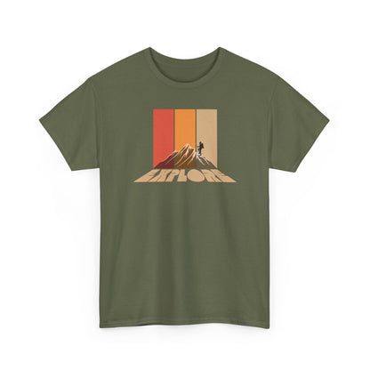 Short Sleeve-Retro Mountain Tee