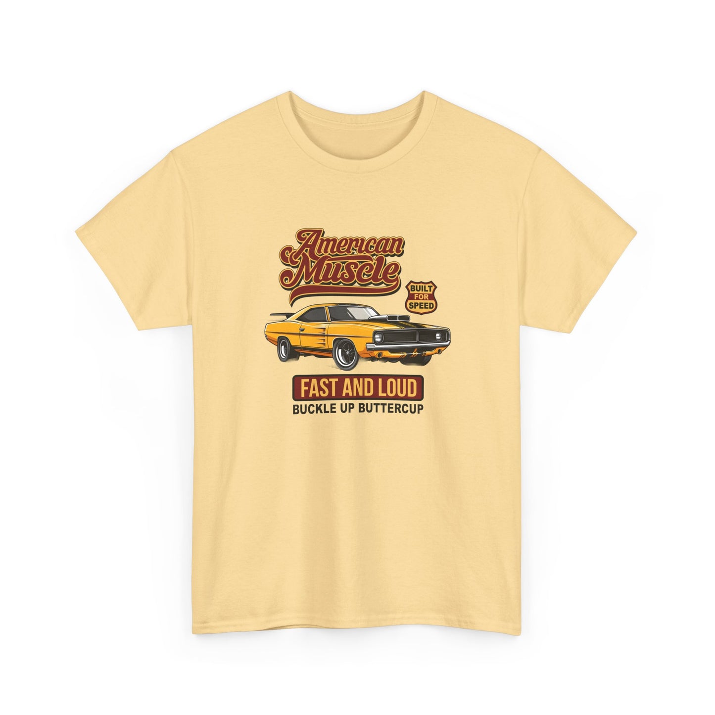 Short Sleeve-American Muscle Car Tee