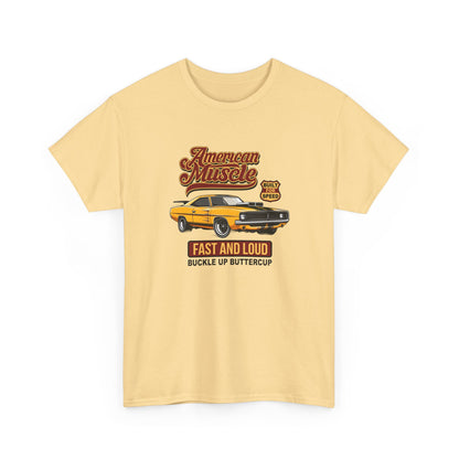 Short Sleeve-American Muscle Car Tee